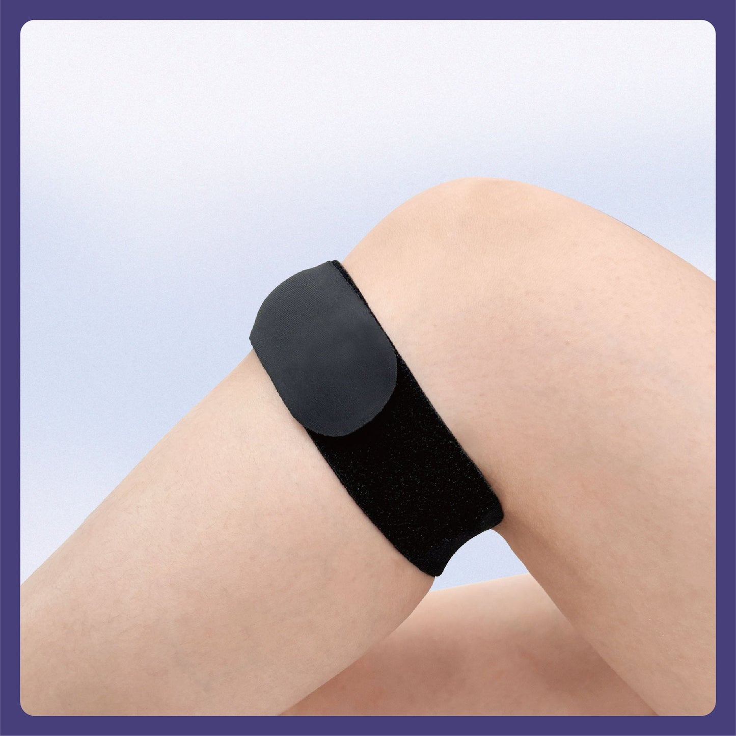 Professional Silicone Patella Compression Breathable Knee Brace